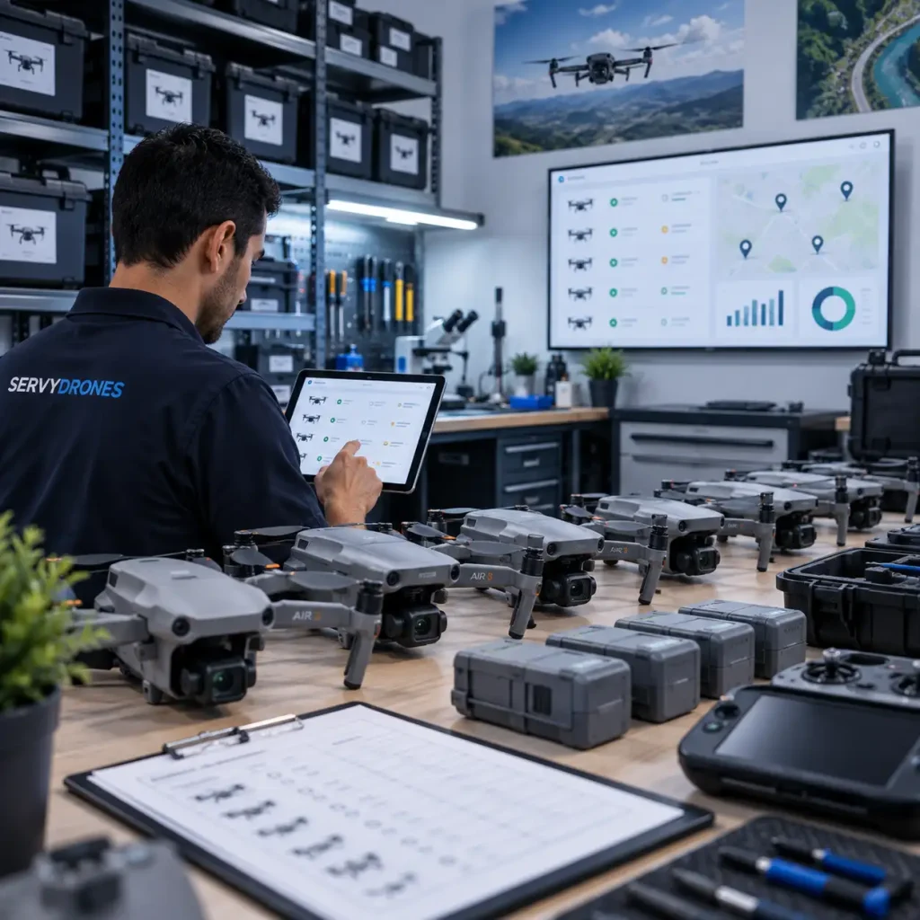 gestion tecnica de drones